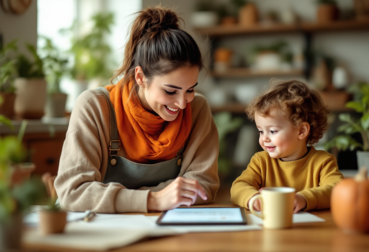 Dzieci podczas zajęć plastycznych